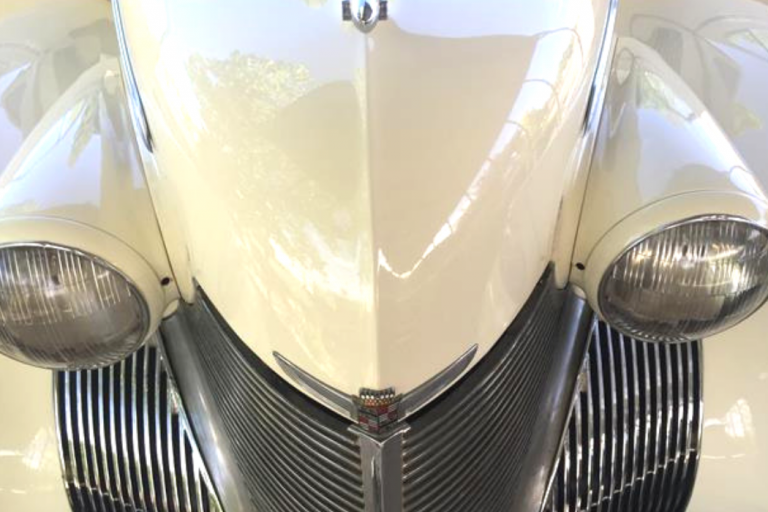 Close up of 1940 Cadillac Limousine