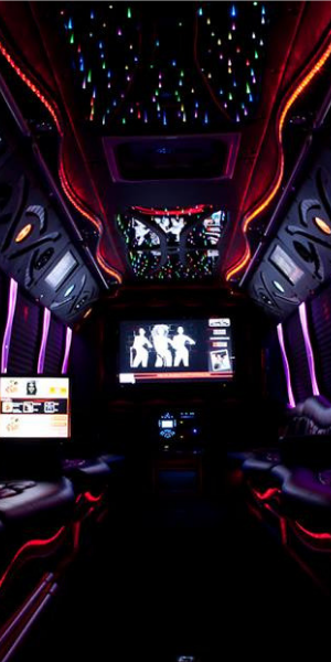 Interior of Luxury Bus